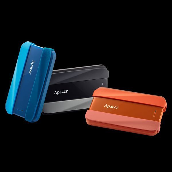 Зовнішній жорсткий диск PHD External 2.5'' Apacer USB 3.2 AC533 4Tb Black (color box) AP4TBAC533B-1 фото