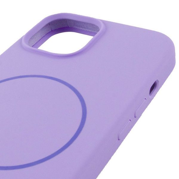Чохол Silk Full Protective with Magnetic Fit для Apple iPhone 12 Pro / 12 (6.1") Бузковий / Dasheen ILSO-00000076445-25 фото