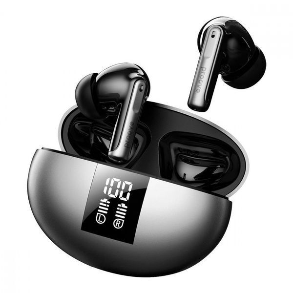Беспроводные наушники Proove Thunder Buds SE TWS with ANC gray 656-02670 фото