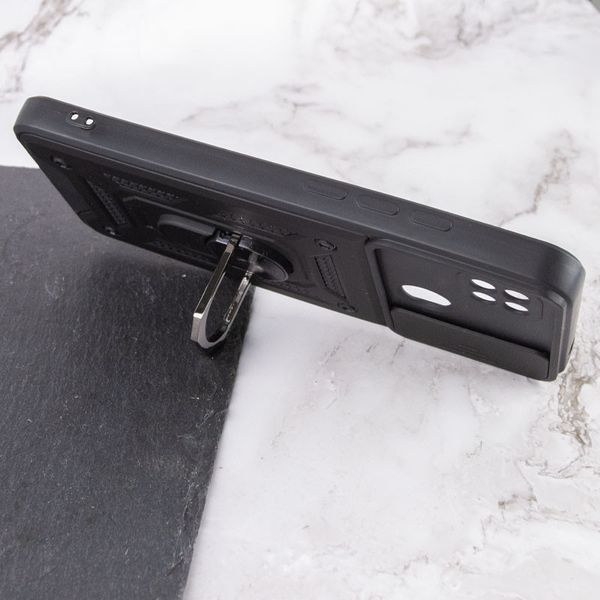 Ударопрочный чехол Camshield Serge Ring для Xiaomi Redmi 9C / Redmi 10A Black 777-04685 фото