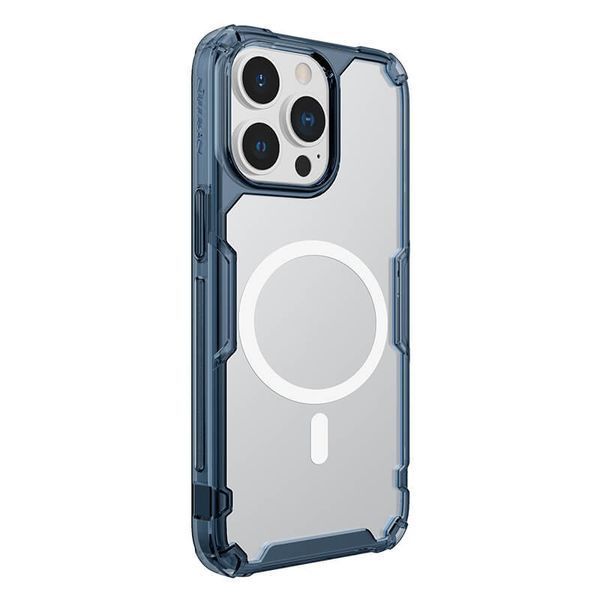 TPU чохол Nillkin Nature Pro Magnetic для Apple iPhone 13 Pro (6.1") Blue 777-08008 фото