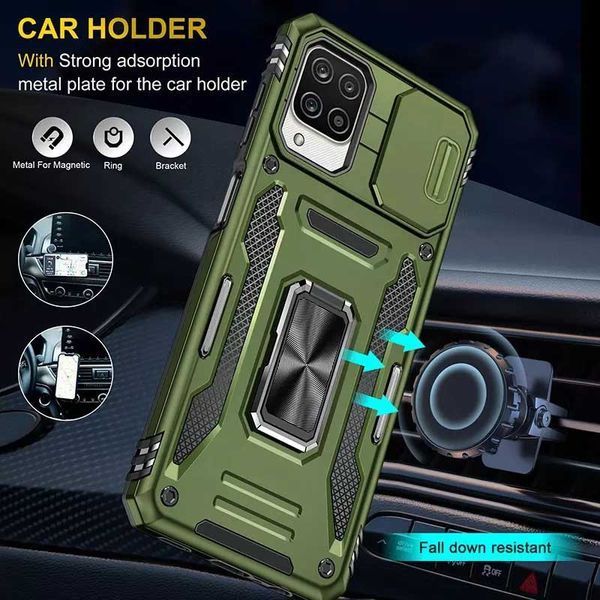Ударопрочный чехол Camshield Army Ring для Samsung Galaxy M53 5G Army Green 777-05143 фото