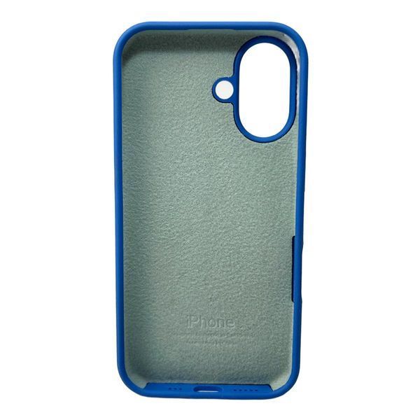 Силіконовий чохол для iPhone 16 Royal Blue 666-01184 фото