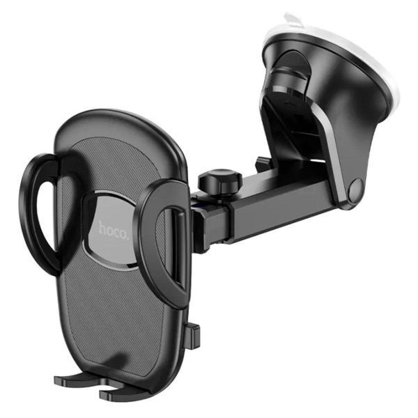 Тримач для мобільного HOCO H9 General car holder(center console) Black 656-00504 фото