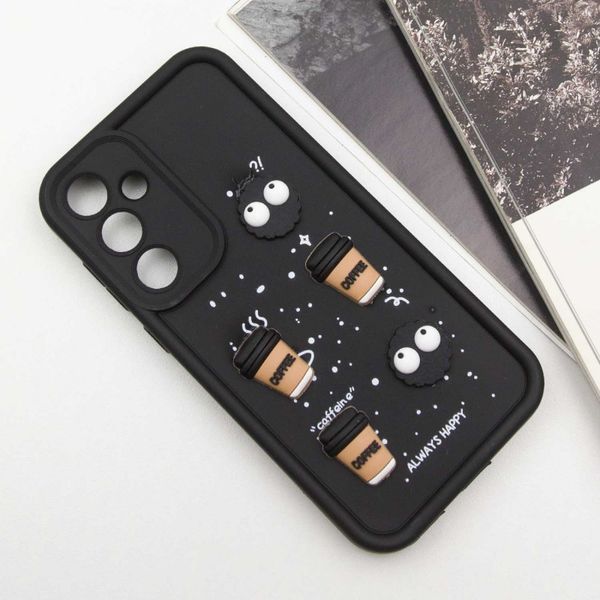Чехол TPU Toys Case для Samsung Galaxy A35 Black/Always Happy 777-03881 фото