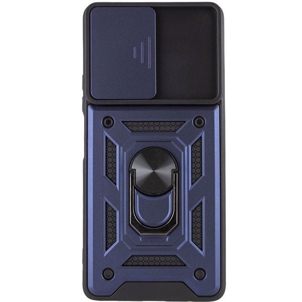 Ударопрочный чехол Camshield Serge Ring для Xiaomi Redmi Note 10 Pro / 10 Pro Max Blue 777-04656 фото