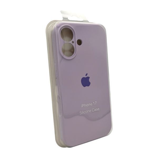 Силіконовий чохол з закритою камерою для iPhone 17 Lilac 666-04227 фото
