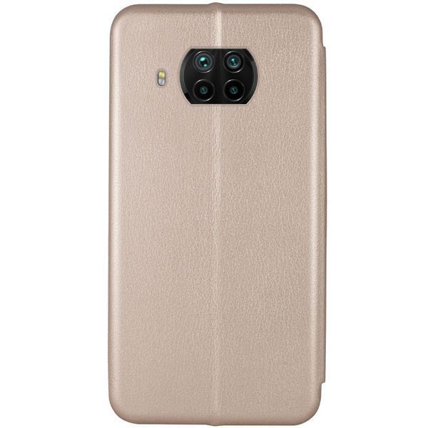 Шкіряний чохол-книжка Classy для Xiaomi Mi 10T Lite / Redmi Note 9 Pro 5G Gold 777-05952 фото