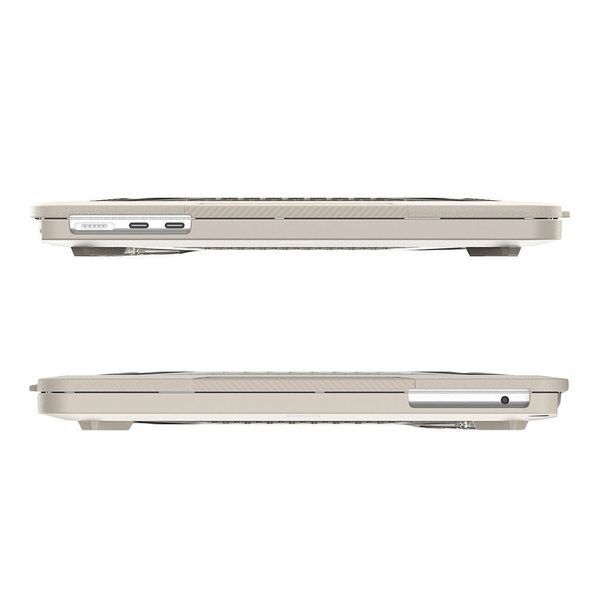 Накладка TPU+PC Hex Shield для MacBook Pro 14" 2024/2023/2021 (A2442/A2779/A2918/A2992) Stone 777-07810 фото