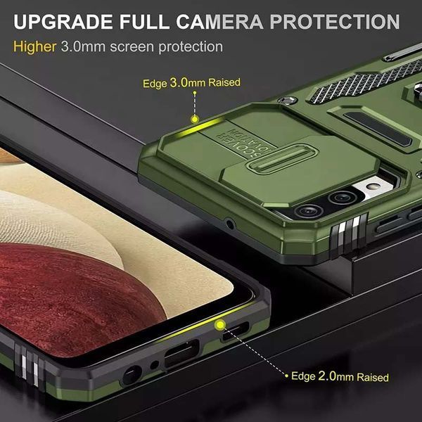 Ударопрочный чехол Camshield Army Ring для Samsung Galaxy M53 5G Army Green 777-05143 фото