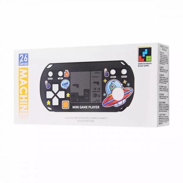 Портативна ігрова консоль Tetris T12 Black 300-00010 фото