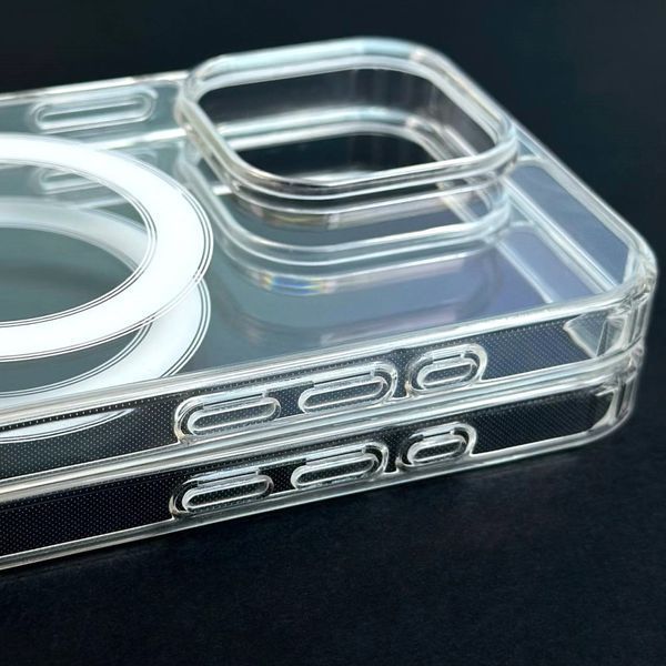 Прозорий чохол Epik Clear Case with MagSafe для iPhone 16 Pro Max 214-01396 фото