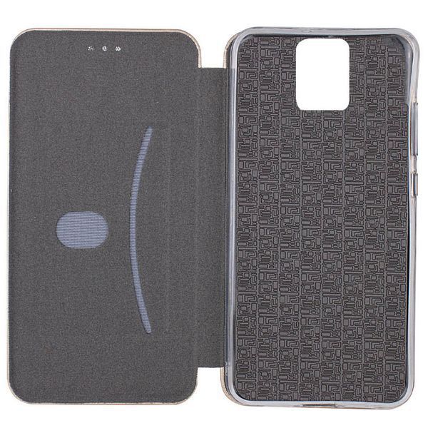 Шкіряний чохол-книжка Classy для Xiaomi Redmi Note 9s / Note 9 Pro / Note 9 Pro Max Gold 777-06002 фото