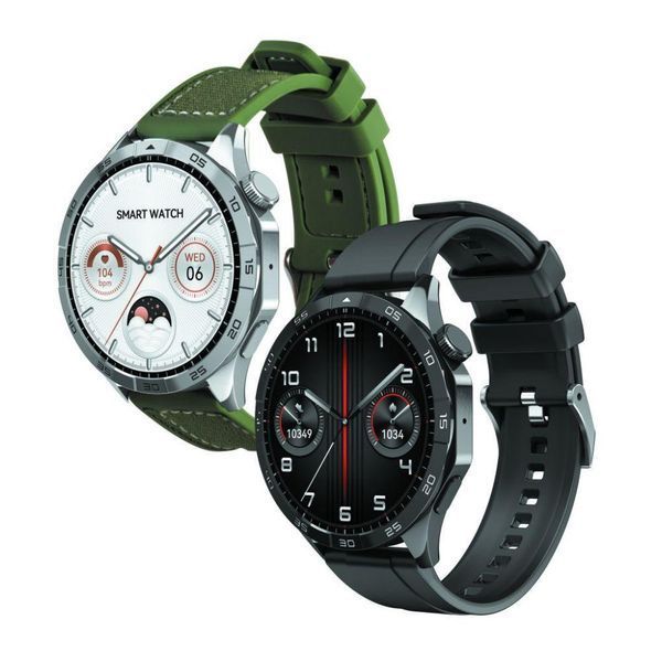 Смарт Годинник XO Watch4 AMOLED Smart Sports Call Watch Чорний 656-03478 фото