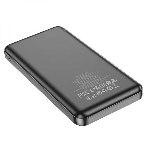 Зовнішній акумулятор HOCO J100 High-ranking power bank(10000mAh) Black 216-00148 фото