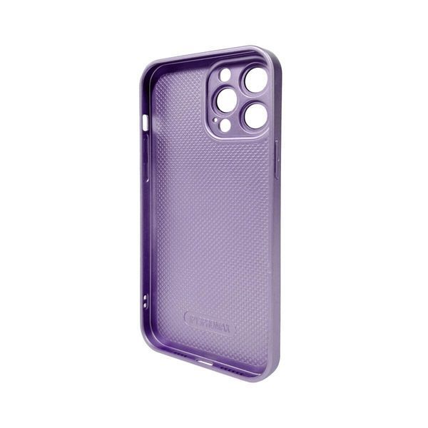 Чохол для смартфона AG Glass Matt Frame Color для iPhone 13 Pro Max Light Purple 666-00597 фото