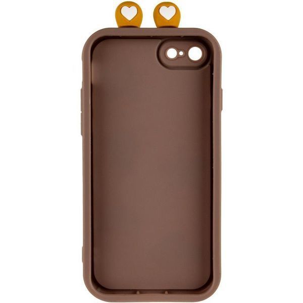 Чохол TPU Toys Case with Ears для Apple iPhone 7 / 8 / SE (2020) Brown 208-05416 фото