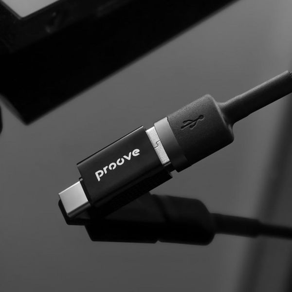 Переходник OTG Proove Extension USB to Type-C Black HBEX00101001 фото