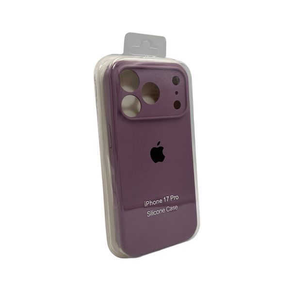 Силіконовий чохол з закритою камерою для iPhone 17 Pro Max Blackcurrant 666-04327 фото