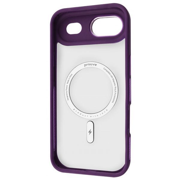Чохол Proove Clear Essence Case with Magnetic Ring iPhone 17 Air Midnight Blue 656-04431 фото