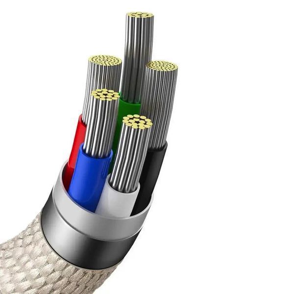 Кабель Baseus Crystal Shine Series Fast Charging Data Cable Type-C to iP 20W 1.2m Pink CAJY001304 фото