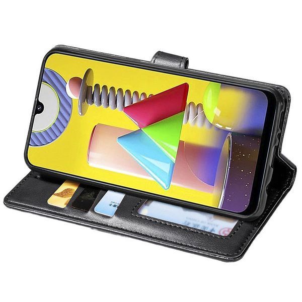 Кожаный чехол-книжка GETMAN Gallant (PU) для Umidigi A9 Black 777-06509 фото