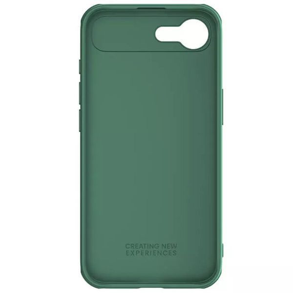 Карбоновая накладка Nillkin CamShield Pro для Apple iPhone 16e\17e (6.1") Deep Green 777-08140 фото