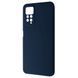 Чохол WAVE Full Silicone Cover для Xiaomi Redmi Note 11 Pro/Redmi Note 12 Pro 4G Midnight blue 656-07560 фото 1