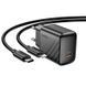 Сетевое зарядное устройство с кабелем HOCO CS24A Puerto single-port PD25W charger set (C to iP)(EU) Black 6942007639767 фото 5