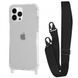 Чохол WAVE Clear Case With Strap для Iphone 14 Pro Max Black 208-05276 фото 1