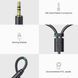 Аудіокабель UGREEN AV109 3.5mm Male to 2RCA Female Cable 25cm (Gray)(UGR-10547) UGR-10547 фото 7