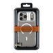 Чохол Kajsa Trans-Shield with MagSafe для iPhone 17 Pro Max Silver B-Ring 2020000509172 фото 3