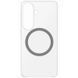 Чехол PC Clear Magnet Case with MagSafe для Samsung Galaxy S25 Clear / Grey 656-08476 фото 3