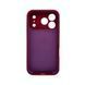 Силиконовый чехол с закрытой камерой для iPhone 17 Pro Plum 666-04277 фото 3