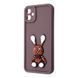Чехол Pretty Things Case для Samsung Galaxy A05 Brown/Rabbit 777-02244 фото 1