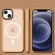 TPU+PC чохол Metal Buttons with MagSafe Colorful для Apple iPhone 14 (6.1") Orange 555-03127 фото 2