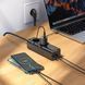 Мережевий подовжувач HOCO NS10 Wisdom 2-position (PD67W/3C1A) desktop socket (EU/GER) Black 656-03209 фото 8