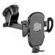 Тримач для мобільного HOCO H9 General car holder(center console) Black 656-00504 фото 5