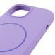Чохол Silk Full Protective with Magnetic Fit для Apple iPhone 12 Pro / 12 (6.1") Бузковий / Dasheen ILSO-00000076445-25 фото 4