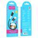 Кабель HOCO X82 USB to Micro 2.4A, 1m, silicone, silicone connectors, Black 6931474768551 фото 2