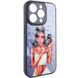 TPU+PC чехол Prisma Ladies для Apple iPhone 14 Pro Max (6.7") Black in White 208-06035 фото 2
