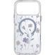 TPU+PC чохол Clear Garden with MagSafe для Apple iPhone 17 Pro (6.3") Cherry Petal 777-08199 фото 3