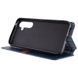 Шкіряний чохол-книжка GETMAN Cubic для Samsung Galaxy A35 Синій 555-01678 фото 2