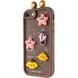 Чохол TPU Toys Case with Ears для Apple iPhone 7 / 8 / SE (2020) Brown 208-05416 фото 1