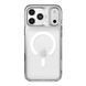 Чохол Kajsa Trans-Shield with MagSafe для iPhone 17 Pro Max Silver B-Ring 2020000509172 фото 1