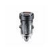 Автомобільний зарядний пристрій Usams US-CC175 C35 45W Aluminum Alloy Transparent A+C Mini Car Charger 656-00563 фото 1