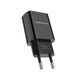 Мережевий зарядний пристрій BOROFONE BA20A Sharp single port charger 10.5W Black 656-01318 фото 2