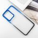Чохол TPU+PC Fresh sip series для Xiaomi Redmi Note 12 4G Чорний / Синій 777-06609 фото 2