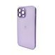 Чохол для смартфона AG Glass Matt Frame Color для iPhone 13 Pro Max Light Purple 666-00597 фото 1