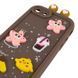 Чохол TPU Toys Case with Ears для Apple iPhone 7 / 8 / SE (2020) Brown 208-05416 фото 4